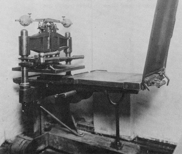 A press in the publishing house in Oslo
