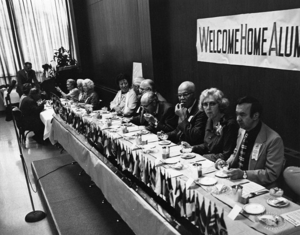 [1974 Andrews University alumni homecoming luncheon]