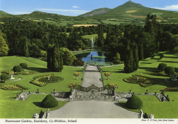 Powerscourt Gardens, Enniskerry, Co. Wicklow, Ireland.
