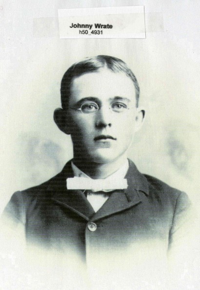 [Portrait of Johnny Wrate, c. 1890's]