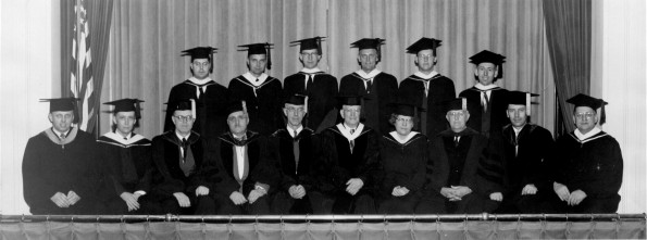 Faculty and M. A. graduates of the Seventh-day Adventist Theological Seminary, 1953