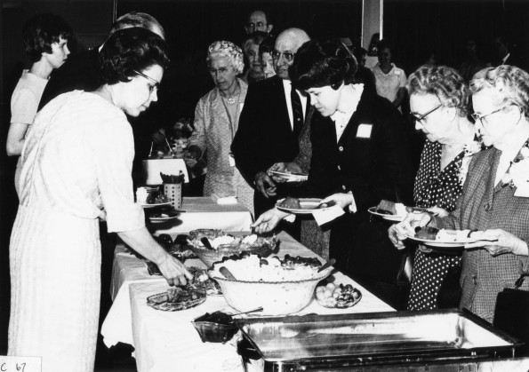 Andrews University Alumni Homecoming banquet in 1967