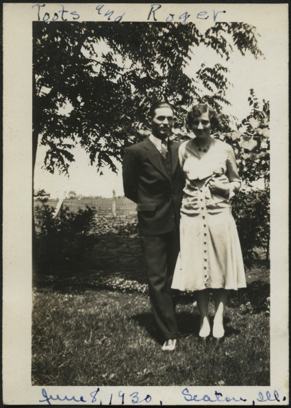 Toots and Roger, June 8, 1930, Seaton, Ill.