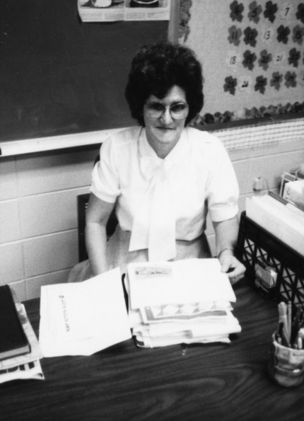 Irene Livingston, teacher at Florence Ewing Junior Academy