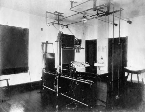 X-ray equipment at Madison Sanitarium